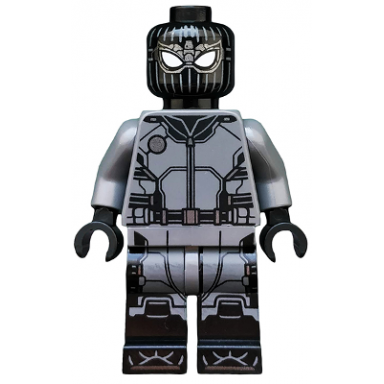 spider-man - black and gray suit stealth suit
