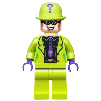 the riddler - lime outfit