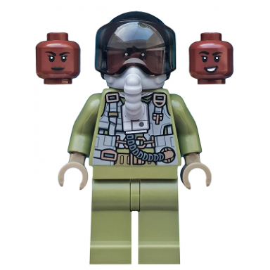 maria rambeau - black helmet and oxygen mask