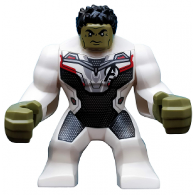 hulk - giant white jumpsuit