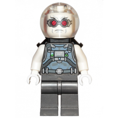 mr freeze pearl dark gray neck bracket with 4 angled handles