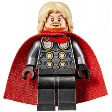 thor - spongy cape pearl dark gray legs