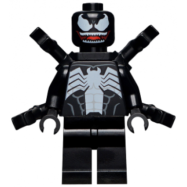 venom - teeth parted 4 back appendages small