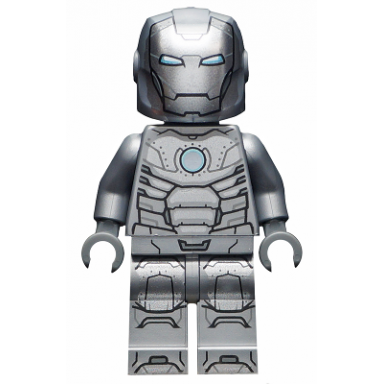 iron man - mark 2 armor trans-clear head