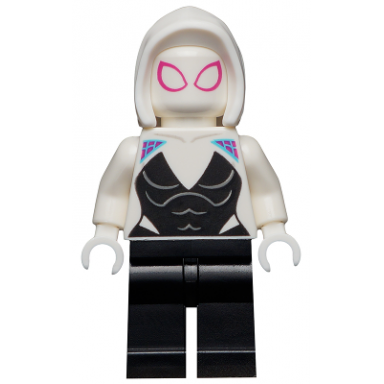 ghost spider spider-gwen - white basic smooth hood