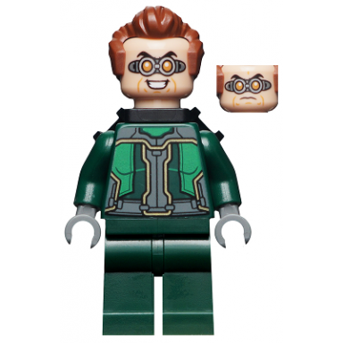 dr octopus otto octavius doc ock - dark green suit neck bracket