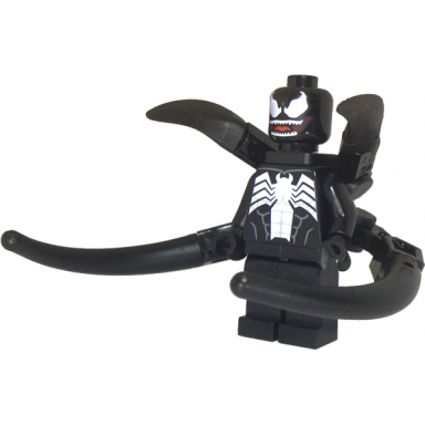 venom - teeth parted 4 back appendages medium