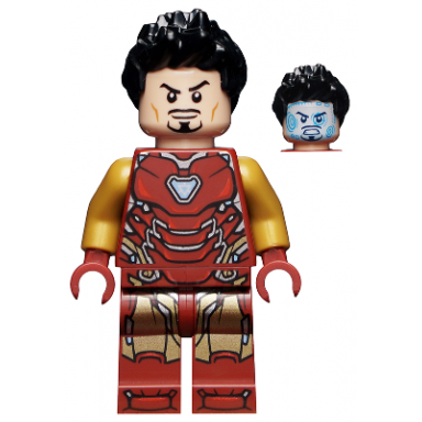 iron man - mark 85 armor hair