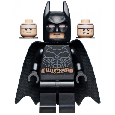 batman - black suit with copper belt spongy cape