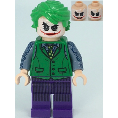 the joker - green vest and printed arms