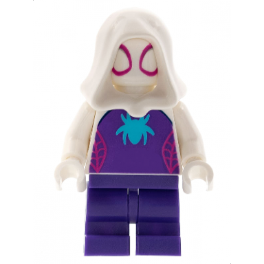 ghost-spider - medium legs white hood medium azure spider logo