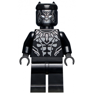 black panther - claw necklace pearl dark gray highlights