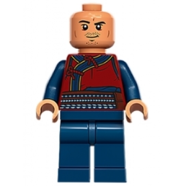 wong - dark red robe dark blue legs