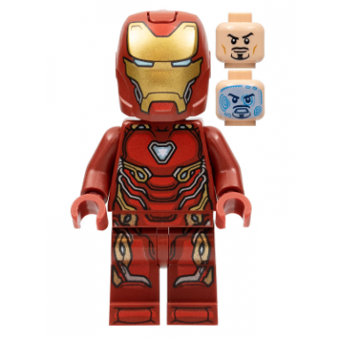iron man - mark 50 armor large helmet visor