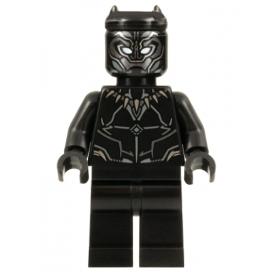 black panther - claw necklace white eyes