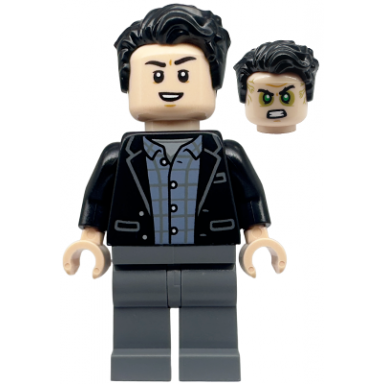bruce banner - dark bluish gray legs