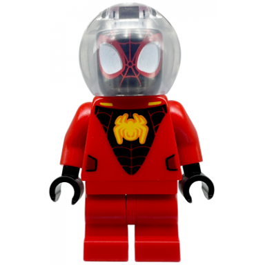 spider-man miles morales - red suit medium legs