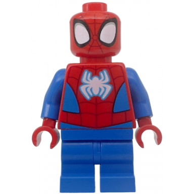 spidey spider-man - medium legs white spider logo