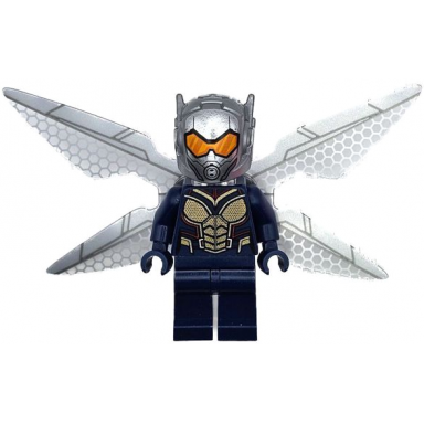 the wasp hope van dyne - trans-clear wings with hexagons