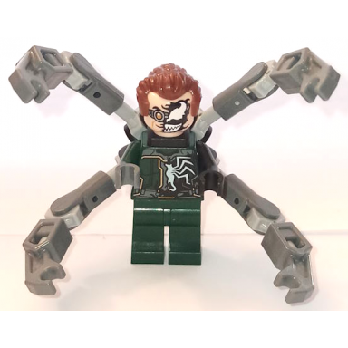 dr octopus otto octavius doc ock - dark green suit half venomized mechanical arms