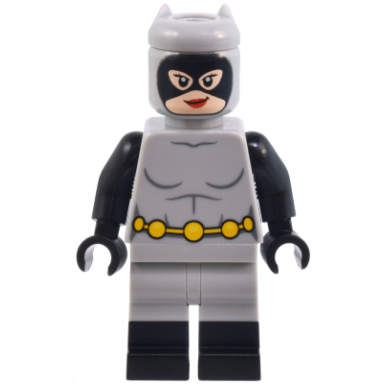 catwoman - light bluish gray suit