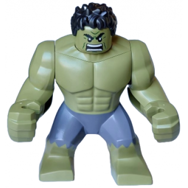 hulk - giant dark bluish gray pants raging