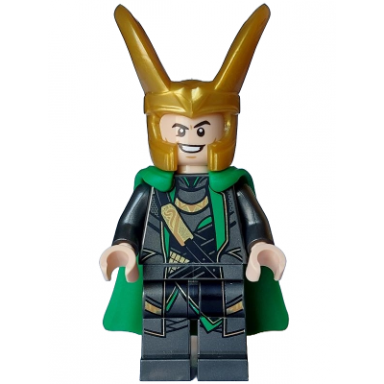 loki - pearl dark gray suit flexible rubber cape