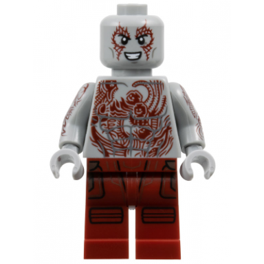 drax - dark red tattoos