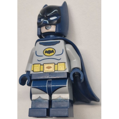 batman - classic tv series goggles light bluish gray torso and flexible rubber cape