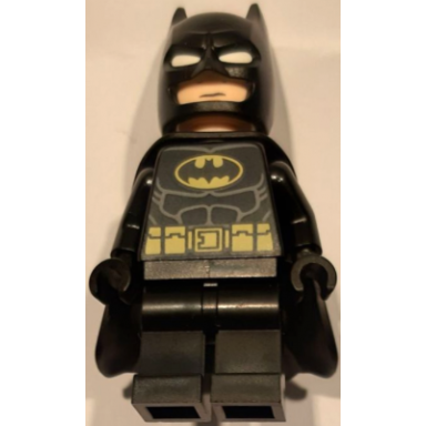batman - black suit flexible rubber cape
