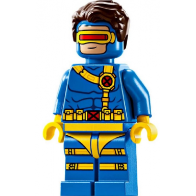 cyclops - blue outfit printed legs