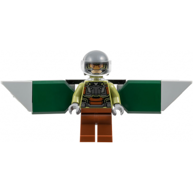 falcon joaquín torres - backpack and wings without stickers