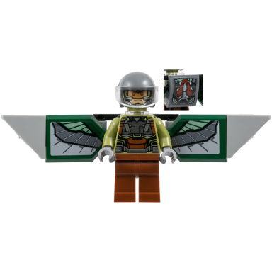 falcon joaquín torres - backpack and wings with stickers