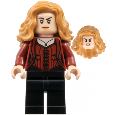 the scarlet witch wanda maximoff - plain legs medium nougat hair