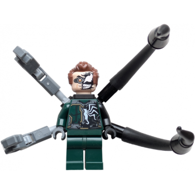 dr octopus otto octavius doc ock - dark green suit half venomized 2 mechanical arms and 2 back appendages 682502