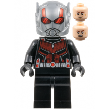 ant-man scott lang - black suit closed helmet