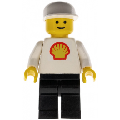 shell - classic - black legs white cap