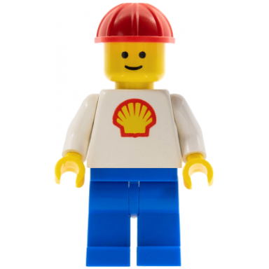 shell - classic - blue legs red construction helmet