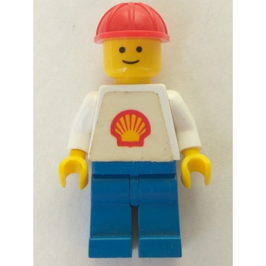 shell - classic - blue legs red construction helmet torso with trapezoid sticker