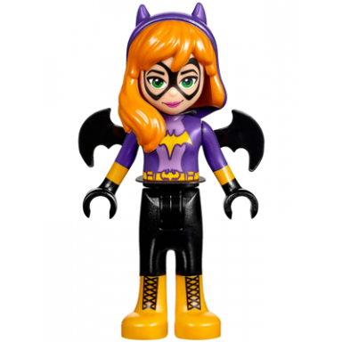 batgirl - mini doll dark purple suit