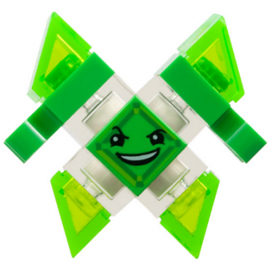 kryptomite - green medium crystals hands