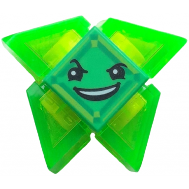 kryptomite - green small crystals slopes