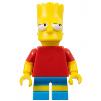bart simpson - eyes looking left
