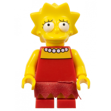 lisa simpson with worried look