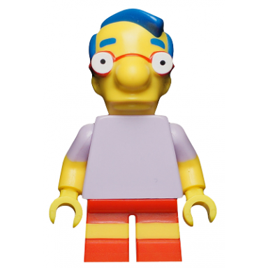 milhouse van houten the simpsons series 1 minifigure only without stand and accessories