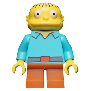 ralph wiggum the simpsons series 1 minifigure only without stand and accessories