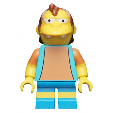nelson muntz the simpsons series 1 minifigure only without stand and accessories