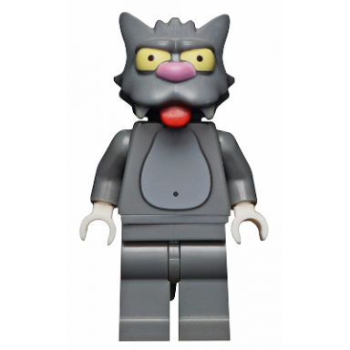 scratchy the simpsons series 1 minifigure only without stand and accessories