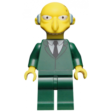mr burns the simpsons series 1 minifigure only without stand and accessories