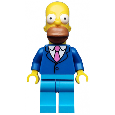 date night homer the simpsons series 2 minifigure only without stand and accessories